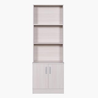 Bibliothèque 2 portes home box bella, dimensions 40 x 174 x 80 cm