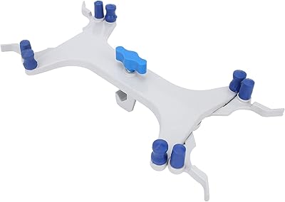 Pince de burette, pince double réglable, pince de titrage papillon en aluminium, accessoires