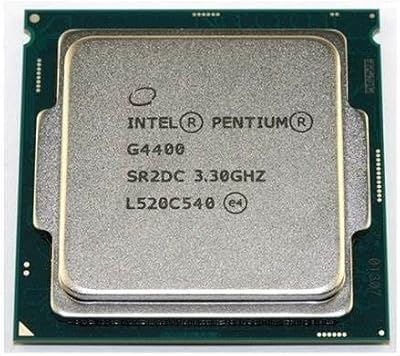 Processeur intel pentium g4400 3,3 ghz double cœur 2 threads 3m 54w lga