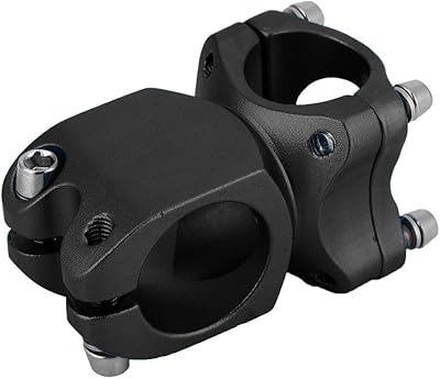 Tige de vélo de route, guidon à 7 degrés en alliage d'aluminium
