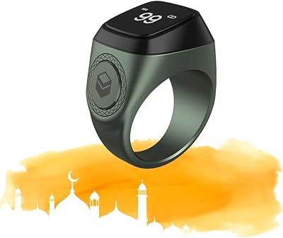 Bague tasbih mâle equipla smart aluminium - vert 18 mm, m0218dg