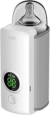Chauffe-biberon rechargeable sans fil portable avec écran lcd pour bébé pour bouteilles d'eau
