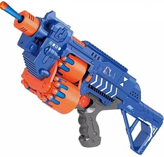 Pistolets jouets avec 40 balles en mousse souple rechargeables pour cadeaux