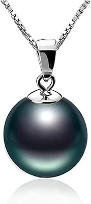 Collier avec pendentif en perles de culture d'eau douce en or 18