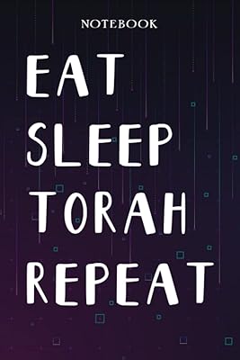 Cadeaux pour professeur de torah pour femmes eat sleep repeat : amusants uniques