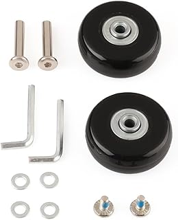 Kit de remplacement de roues de bagage f-bear 45 mm 6 axes