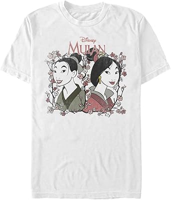 T-shirt à manches courtes disney big & tall princesses mulan reflection pour hommes