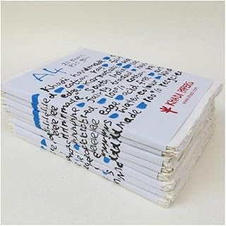 Papier aquarelle 100 % fait main khadi 320 : rugueux a4 paquet