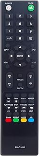 Télécommande de remplacement allimity rm-c3116 pour téléviseur intelligent led jvc 4k ultra hd