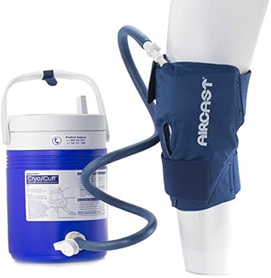 Solution pour genou de thérapie par le froid aircast cryo-kav - bleu