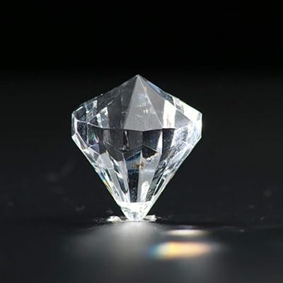 20 carats de diamants acryliques, 60 pièces de faux diamants ronds en plastique, coffre au trésor de pierres précieuses en cristal avec trou pour les dispersions de table, mariage transparent. Diaytar : Des prix mini pour un service maxi