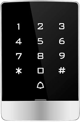 Machine de contrôle d'accès avec clavier rétroéclairé à performances fiables, buzzer intégré, machine