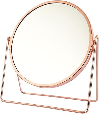 Miroir de maquillage de table monerve de 7 pieds miroir double face