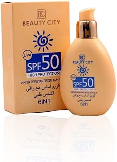 Beauty city sun milk fond de teint 6 en 1 spf