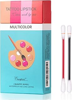 Lot de 20 bâtons de rouge à lèvres en coton et brillant à lèvres liquide antiadhésif hydratant longue durée. Commandez malin, vivez mieux avec Diaytar