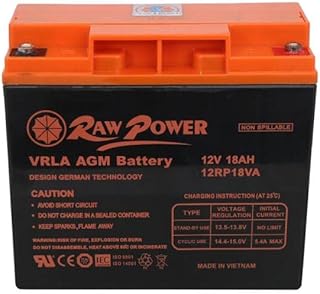 Batterie voltron-raw power vrla agm 18a-12v - haute qualité - fabriquée au vietnam