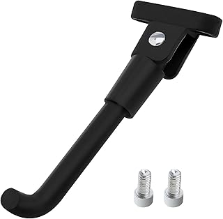 Béquille noire et blanche compatible avec xiaomi m365/pro 1s, support de pied durable