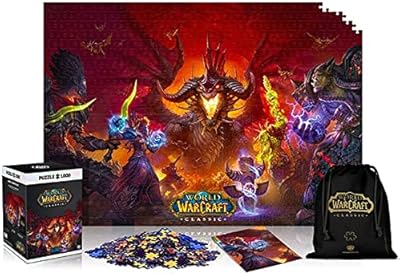 Jeu de puzzle classique world of warcraft : onyxia | 1000 pièces |