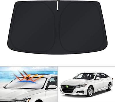 Pare-soleil pour honda accord berline 2018 2019 2020 2021 2022 de coast un pare-soleil