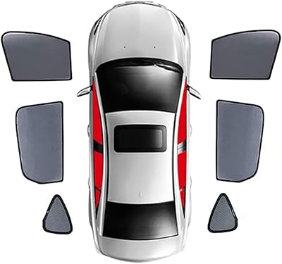 Pare-soleil de fenêtre latérale de voiture pour hyundai 4ème génération santa fe 2019-2023