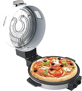 Machine à pain arabe domestique 2200w, 40cm, double chauffage, four à pizza haute