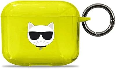 Coque en tpu karl lagerfeld choupette flow design pour apple airpods 3 de
