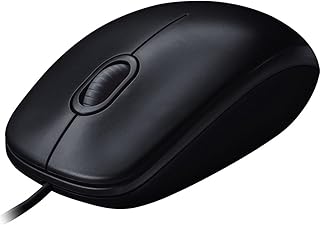 Souris usb filaire logitech m100 à 3 boutons, 1000 dpi avec suivi optique