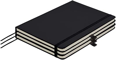 Cahier ligné classique a5 santh home avec couverture rigide, papier ligné et blocs-notes