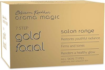 Blossom kochhar aroma magic - kit visage doré, 7 étapes pour restaurer