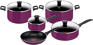 Batterie de cuisine tefal simply cook 9 pièces, violet, aluminium - b093s986. Des milliers de références à découvrir sur Diaytar Sénégal