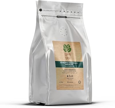 Café de spécialité hambila de cuba est de l'éthiopie, grains 100% arabica, torréfaction