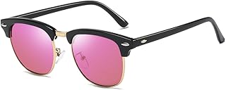 Rocf rossini lunettes de soleil polarisées pour hommes demi-monture classique demi-monture protection uv400