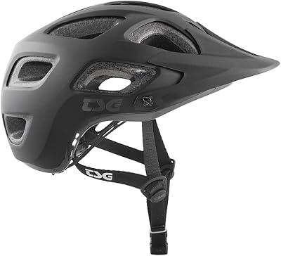 Casque tsg seek noir satiné vélo vtt trail all mountain