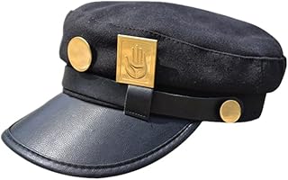 Shopular jojo platine or métal étoile chapeau kujo jotaro cosplay costume anime merch