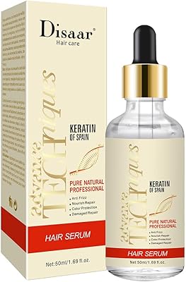 Disaar beauty sérum capillaire anti frisottis nourrir réparateur endommagé protection de la couleur