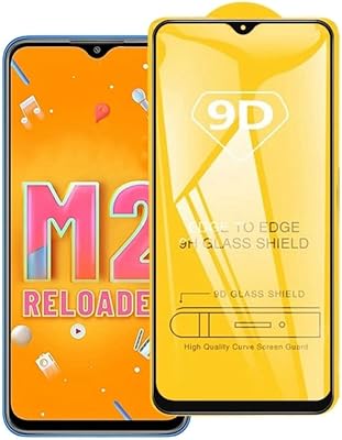 Protecteur d'écran en verre trempé bgm compatible pour xiaomi poco m2 reloaded 9d