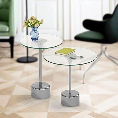 Ensemble de table 2 pièces danube home kadita | table de salon