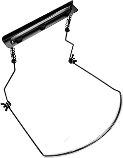 Support d'harmonica avec support de cou fixe réglable noir (10 trous)