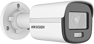 Caméra réseau fixe hikvision colorvu light 2mp ds-2cd1027g0-l (blanc)