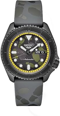 Montre de sport automatique seiko vinsmoke sanghi avec bracelet en silicone, édition limitée