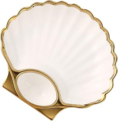 Assiette à raviolis en céramique yardui avec porte-sauce assiette porcelaine avec chambre sauce