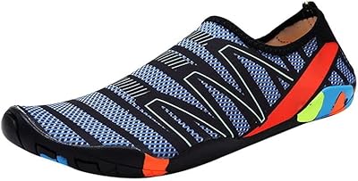 Sandales de sport unisexes lutevi, chaussures de natation pour sports nautiques, plage, surf, chaussures de plage pour hommes et femmes, chaussures à séchage rapide (couleur : bleu foncé, taille : 42). Achetez malin avec Diaytar Sénégal, votre partenaire shopping 100% digital