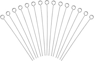 100 pièces 304 épingles à œil en acier inoxydable par danlingjewelry
