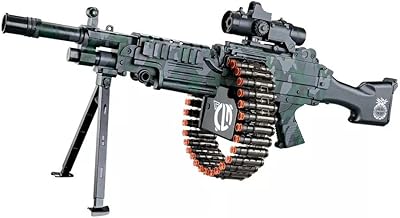 Pistolet jouet automatique avec trois modes de tir et 40 fléchettes