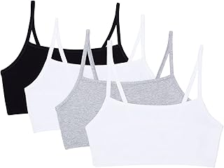 Soutien-gorge de sport en coton à fines bretelles fruit of the loom