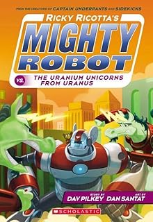 Le puissant robot de ricky ricotta contre les licornes d'uranium d'uranus