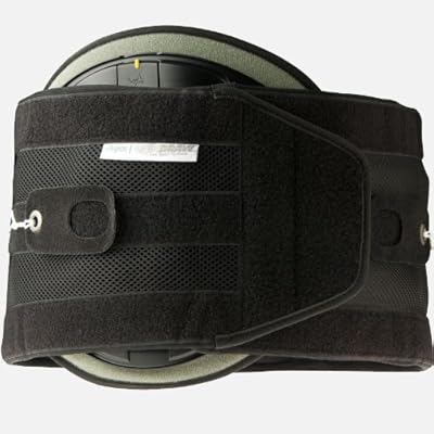 Orthèse dorsale aspen quikdraw rap avec panneau antérieur régulier - 2xl noir