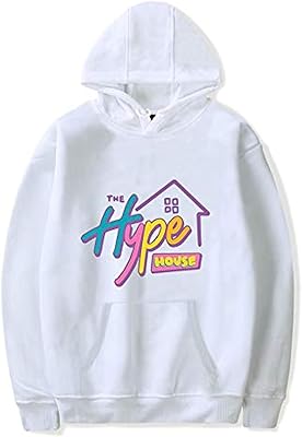 The hype house sweats à capuche charli d'amelio sweats à capuche homme/femme imprimé