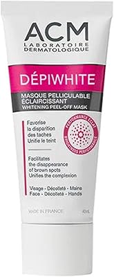 Un masque utilisé pour blanchir d'icm adapté à tous les types de peau