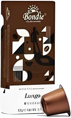 Capsules de café bondi espresso compatibles avec les machines nespresso, lungo, italian blend